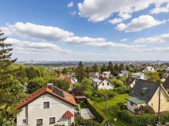 Modernes Einfamilienhaus mit Blick über Wien, Klimaanlage