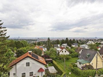 Modernes Einfamilienhaus mit Blick über Wien, Klimaanlage