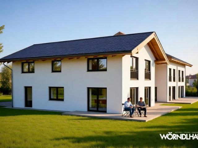 Modernes Einfamilienhaus mit Grundstück