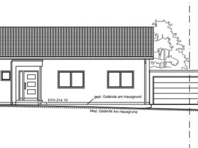 Modernes Einfamilienhaus mit unverbaubarem Blick über TBB