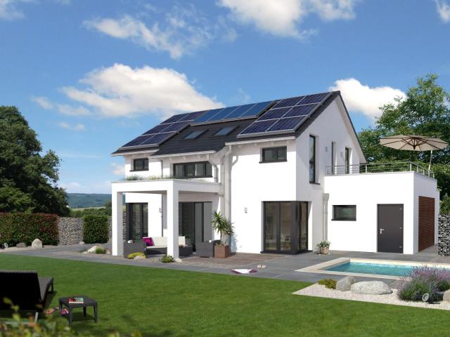 Modernes Energiesparhaus in herrlicher Feldrandlage