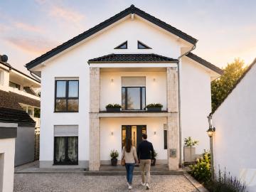 Modernes Familienparadies mit parkähnlichem Garten und gehobenem Wohnkomfort