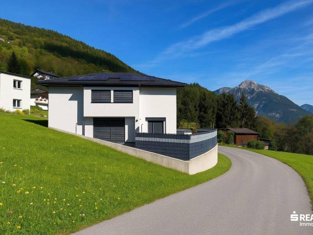 Modernes Fertigteilhaus in Wenns – stilvoll wohnen mit traumhaftem Ausblick
