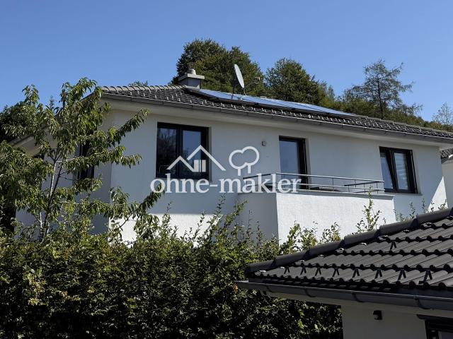 Modernes, freistehendes Energiespar Einfamilienhaus A+ mit Alpenblick