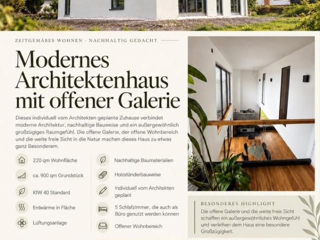 Modernes Haus zum Verkauf