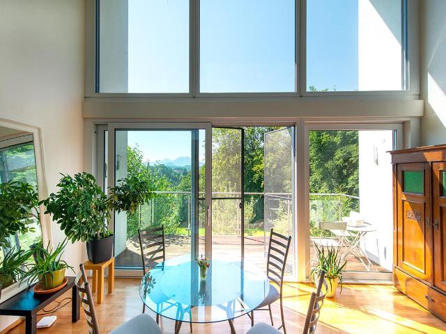 Modernes Lofthaus in Naturlage