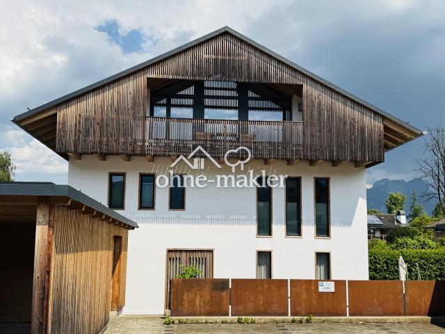 Modernes Mittelhaus mit Gartenanteil in familienfreundlicher Lage von Brannenburg
