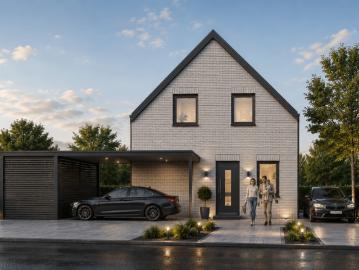 Modernes Neubau Einfamilienhaus mit Kaufgrundstück in attraktiver Lage von Südlohn!