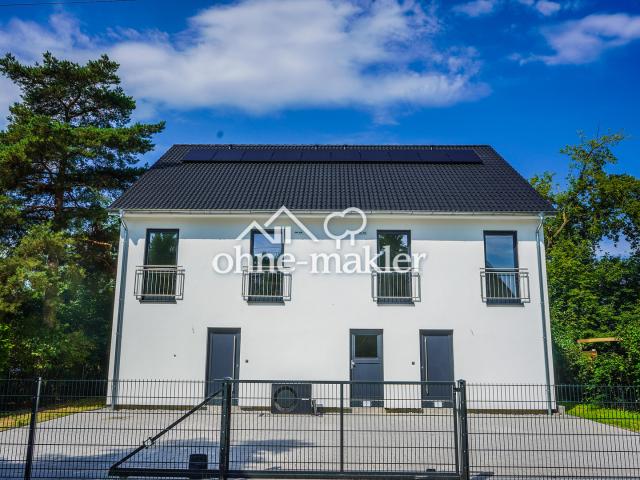 Modernes Neubauhaus mit Garten nahe Falkenhagener See