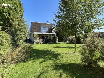 direkt an der Fischa modernes Passivhaus mit Einliegerwohnung
