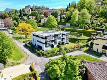 Modernes Penthouse: Panoramaterrasse und edle Ausstattungen