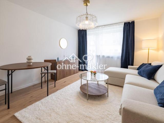 Modernes, renoviertes 1 Zimmer Apartment mit Balkon – sofort bezugsfertig