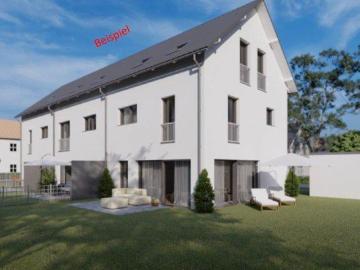 Modernes REH in Forstenried: Wohnen wie in der DHH KfW 40 QNG