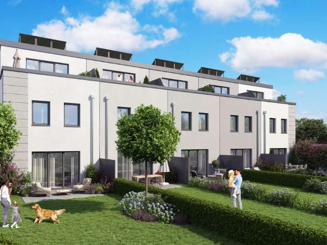 Modernes Reiheneckhaus für die ganze Familie mit Dachterrasse