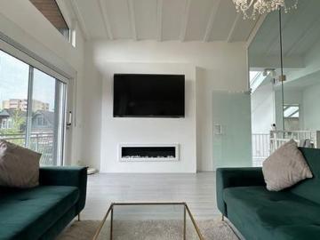 Modernes Reiheneckhaus 144qm, 5 Zi. Haus Wohnung möbiliert, Kamin