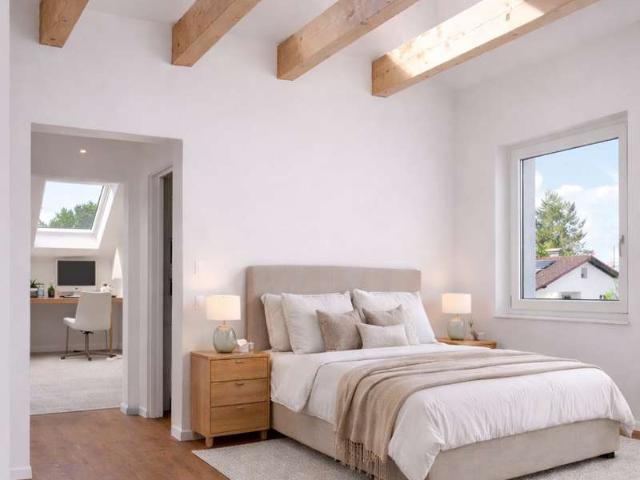 Modernes Reihenendhaus mit 5,5 Zimmern, 3 Wohnebenen + Studio & Garten