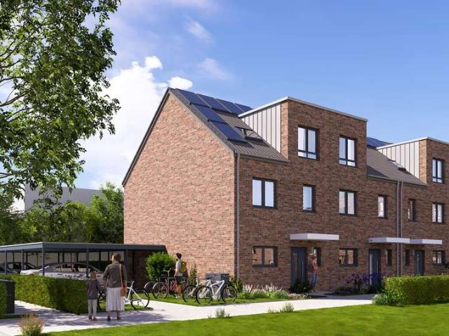 Modernes Reihenendhaus Neubau in schöner Wohnlage in Leverkusen Steinbüchel