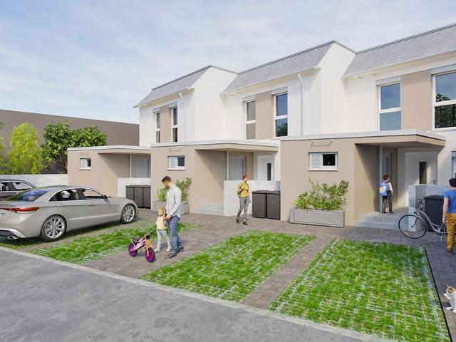 Modernes Reihenhaus mit Garten in ruhiger Lage