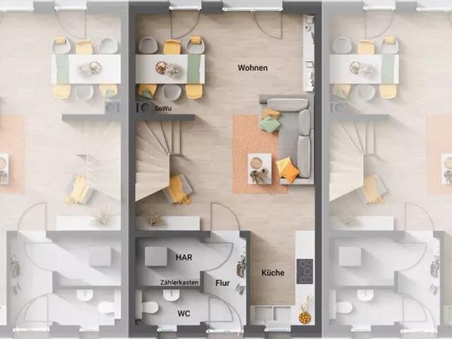 Modernes Reihenhaus in Ruhiger Lage in Hohenems Haus A