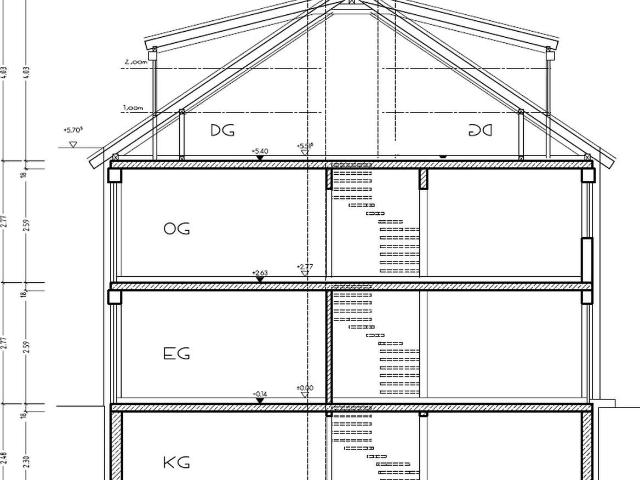 Modernes Reihenmittelhaus / Holzhaus