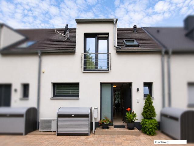 Passivhaus Modernes Reihenmittelhaus