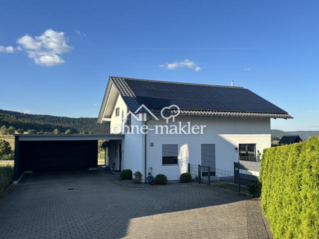 Modernes Schwörer Einfamilienhaus mit Smart Home, PV Anlage und großem Grundstück in Gosheim