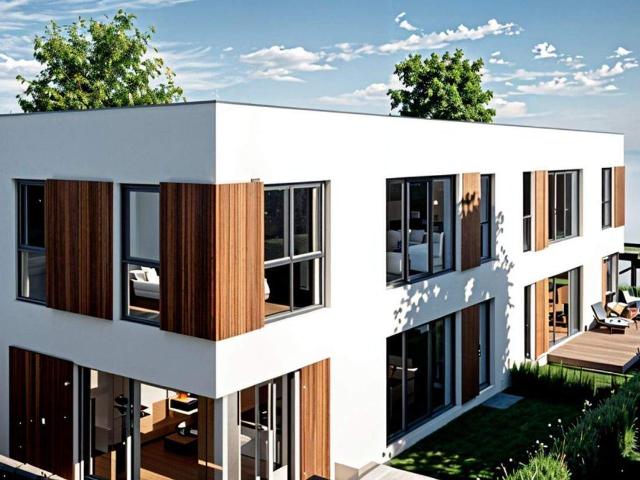 Modernes Stadthaus in ruhiger Lage