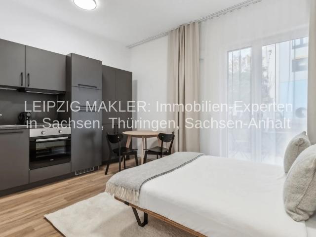 Modernes Studio Apartment mit allem inklusive im Zentrum von Leipzig Auch Gewerblich nutzbar
