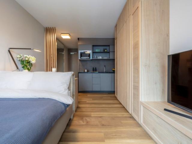 Modernes Studio Apartment in Niederrad inkl. Fitnessstudio