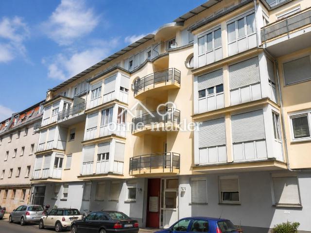 Modernes/ruhiges 1 Zimmer Appartement mit Einbauküche in zentraler Lage in Fürth