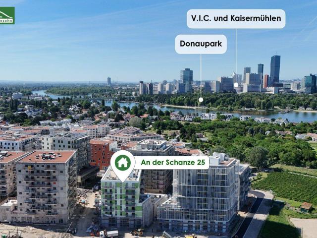 MODERNER 2 ZIMMER ERSTBEZUG MIT GROSSZÜGIGER TERRASSE IN FLORIDSDORF