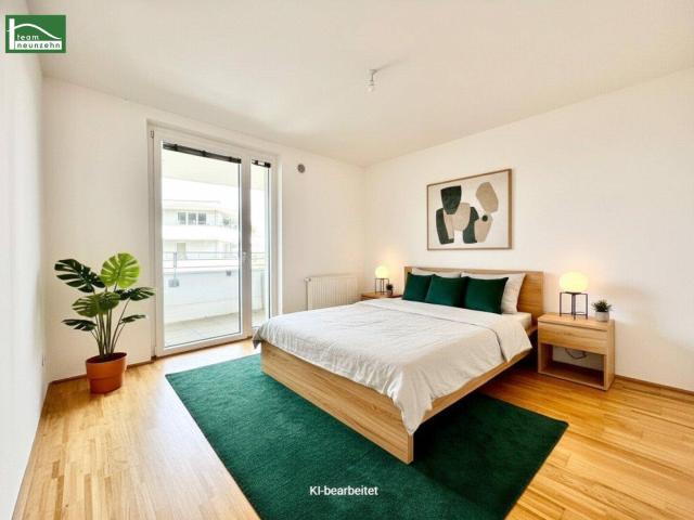 Moderner Wohnkomfort trifft auf grüne Ruhelage Idyllische 3 Zimmer Wohnung mit weitläufigen Balkon!