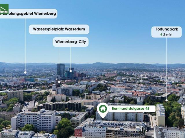 Moderner Wohnkomfort in attraktiver Lage von Wien Favoriten 3 Zimmer Wohnung inkl. Einbauküche ab Dezember beziehbar!