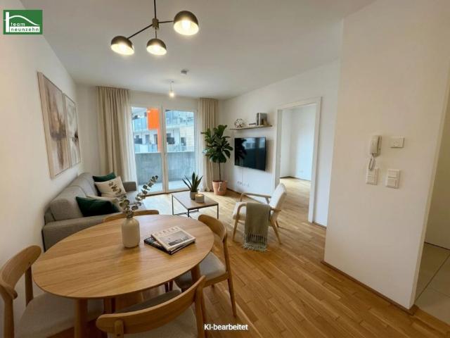 Moderner Wohnkomfort in gepflegter Grünlage Gut geschnittene 2 Zimmer Wohnung mit Loggia!