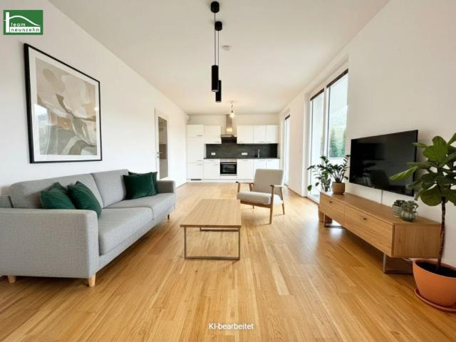 Moderner Wohnkomfort in grüner Umgebung 2 Zimmer Wohnung mit großer Freifläche!