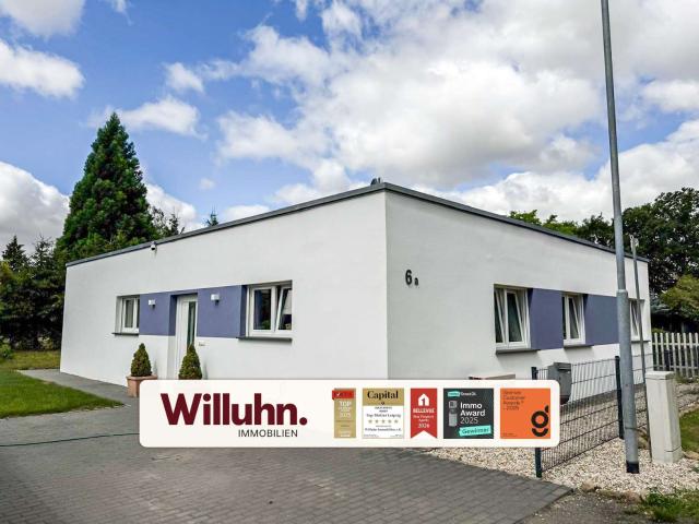 Traumhaft ruhige Lage am Waldrand | Moderner Bungalow | 2021 | 500 m² Garten | 4 Zimmer