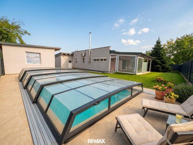 Moderner Bungalow mit Pool und traumhafter Terrasse barrierefrei nahe Bad Radkersburg