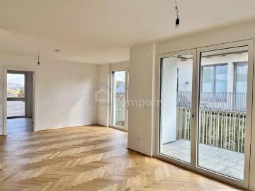 Moderner Luxus in Grünlage mit Fernblick über Wien Erstbezug