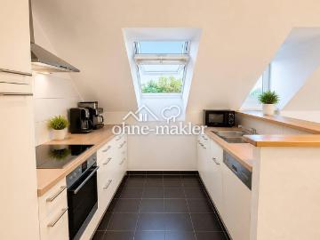 Modernisierte Dachgeschosswohnung