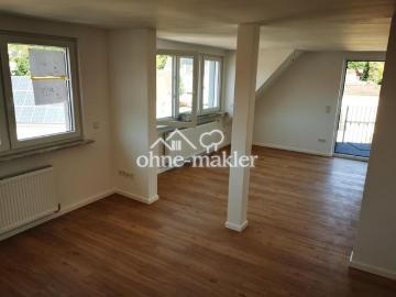 Modernisierte Dachgeschosswohnung in Mainz Finthen hell, ruhig und charmant