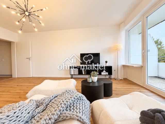 Modernisierte Eigentumswohnung mit Balkon & TG Stellplatz in Bad Schwartau OT Cleverbrück