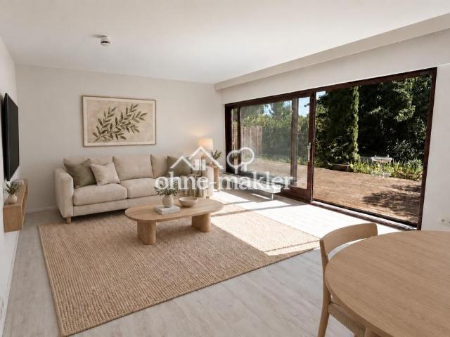 Modernisierte Einliegerwohnung in ruhiger Lage mit Terrasse und Garage