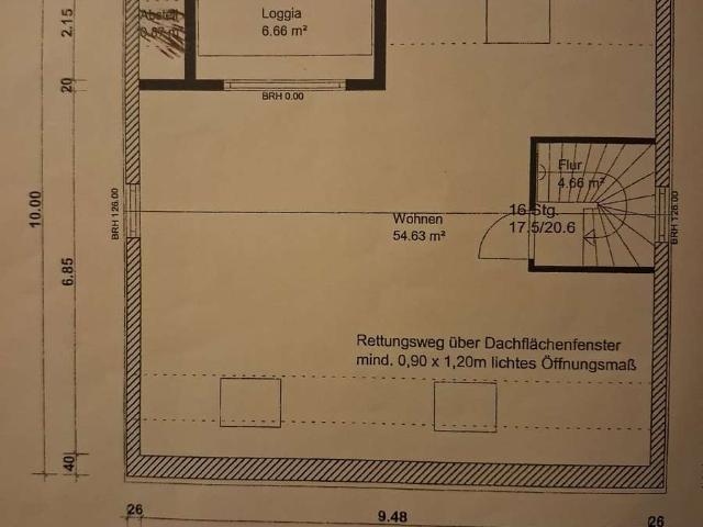 Modernisierte familienfreundliche Wohnung