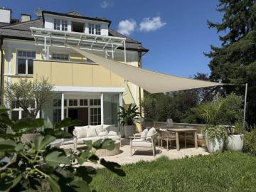 Bieterverfahren bis 30.6.26: Villa mit Südgarten, privatem Spa & zukunftssicherer Geothermie