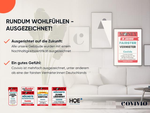 Modernisierte 2 Zi. Wohnung mit Balkon!