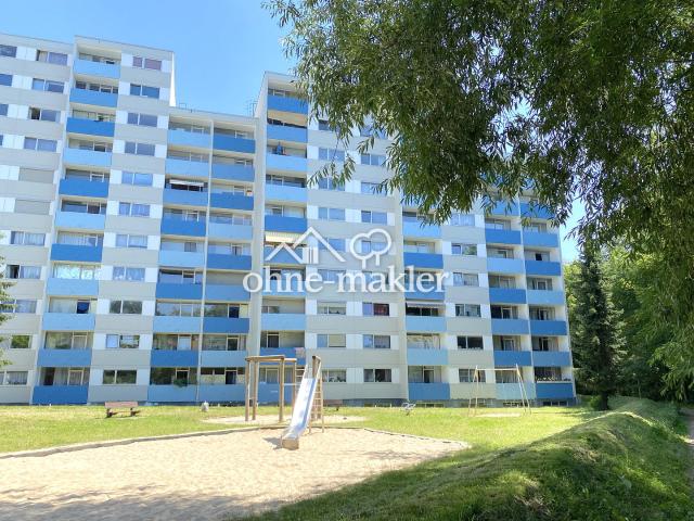 Modernisierte 2 Zimmer Wohnung mit Balkon und Blick ins Grüne in Liederbach am Taunus