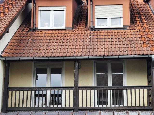 Modernisierte 3,5 Zi Whg mit Balkon, Fußbodenheiz Kaminofen, Stellplatz in Königshofen an der Heide