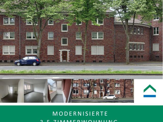 Modernisierte 3,5 Zimmer Wohnung in Duisburg Rheinhausen