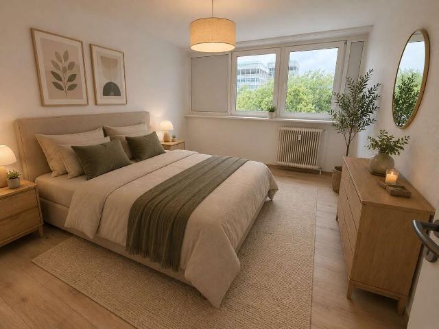 Modernisierte 3,5 Zimmer Wohnung mit 72 m² – sofort bezugsfrei