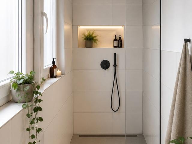 Modernisierte 3 Zimmer Dachgeschosswohnung mit Einbauküche in Steinfurth